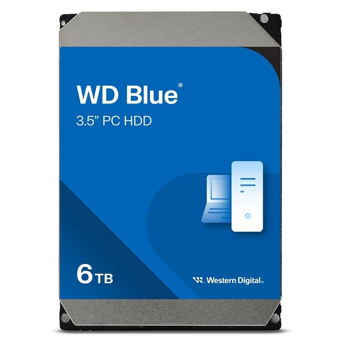 Εσωτερικός Σκληρός Δίσκος 6TB WD Blue SATA 3.5inch PC 6 Gb/s PC HDD