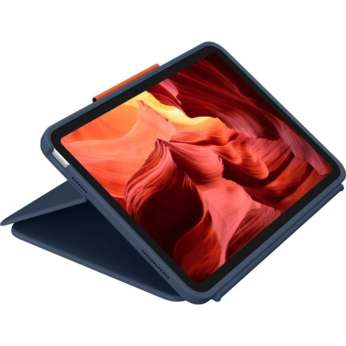 Θήκη Tablet Logitech Rugged Combo 4 for iPad 10th gen Classic Blue (FRA)