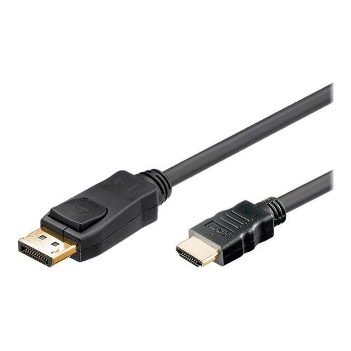 Καλώδιο DisplayPort 1.2 > HDMI (ST-ST) 1m 4K Black