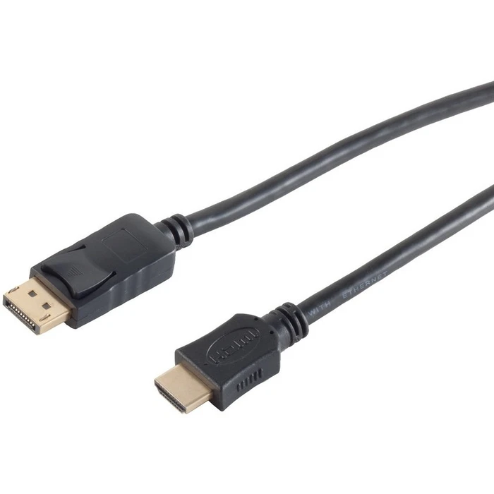 Αντάπτορας DisplayPort 1.2 > HDMI (ST-ST) 3m 4K Black