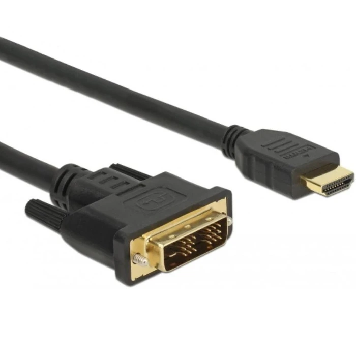 Καλώδιο DVI-D 24+1 > HDMI (ST-ST) 3m Black