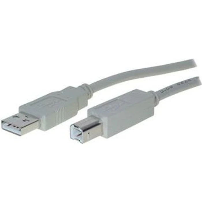 Καλώδιο USB 2.0 A > B (ST-ST) 3m Gray