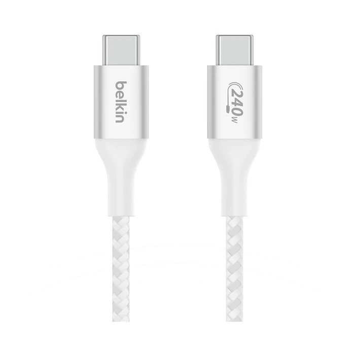 Καλώδιο USB Belkin BoostCharge  240W USB-C to USB-C Cable, 1m, White