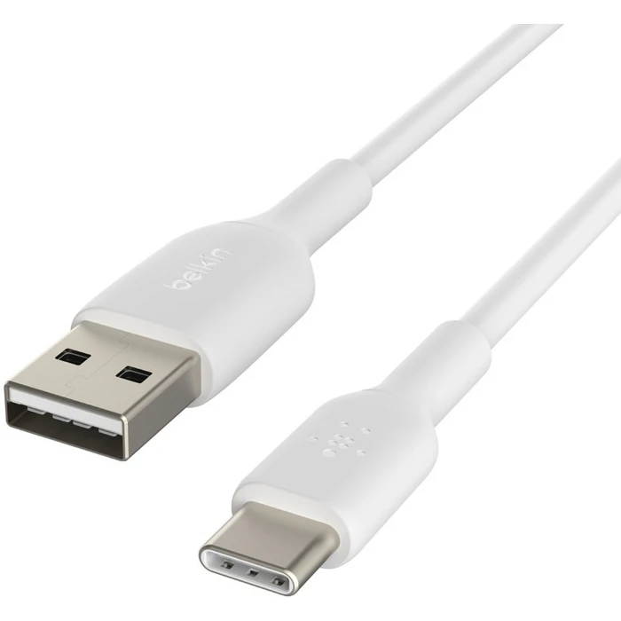 Καλώδιο USB Belkin USB-C/USB-A PVC, 2m, White