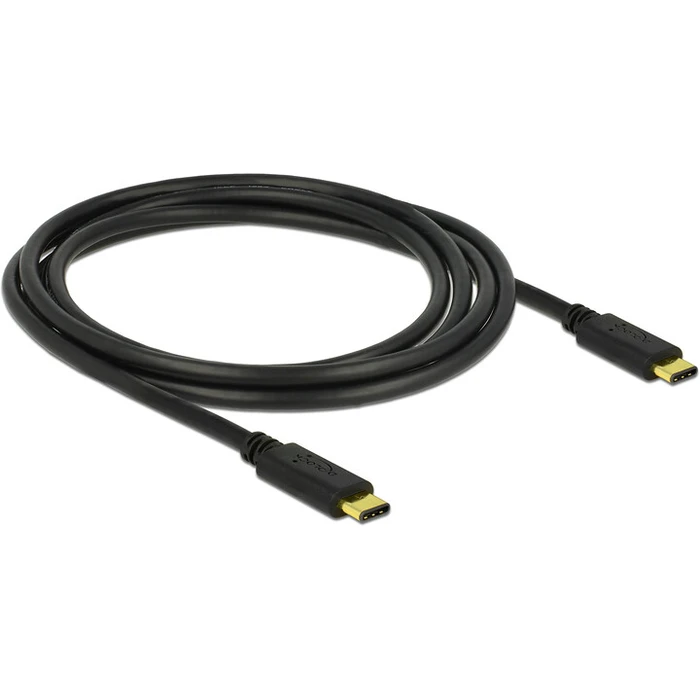 Καλώδιο USB Delock USB-C (ST-ST) 2m Black