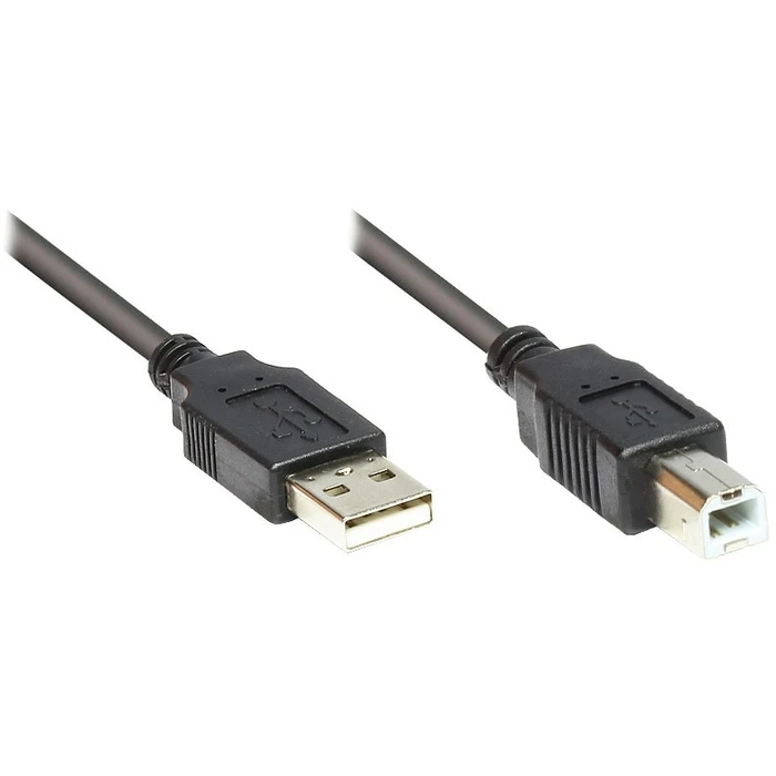Καλώδιο USB Goodconnections USB 2.0 A > B (ST-ST) 1,8m Black