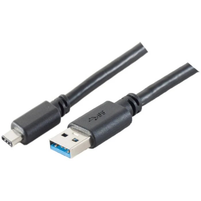 Καλώδιο USB-C > USB 3.0 (ST-ST) 1,8m Black