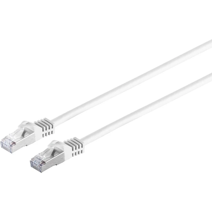 Καλώδιο Δικτύου CAT7 RJ45 S/FTP PiMF 0,25m White