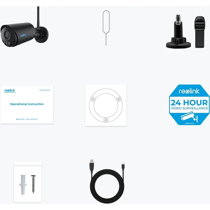 Κάμερα Παρακολούθησης Reolink Argus Series B320-B Battery-WiFi