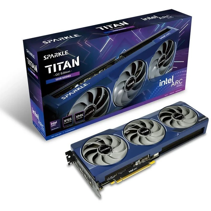 Κάρτα Γραφικών Sparkle B580 12GB Intel Arc Titan OC GDDR6 3 Fan