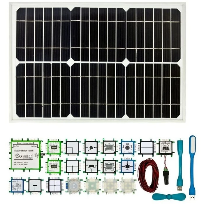 Μικροηλεκτρονικά Allnet BrickRknowledge Solar Set (English Englisch)
