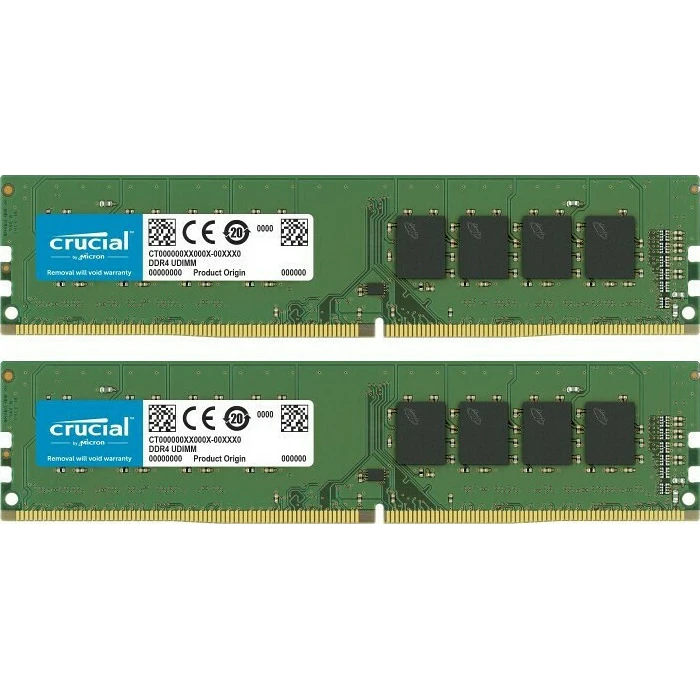 Μνήμη RAM Σταθερού 3200 32GB Crucial KIT 16GBx2