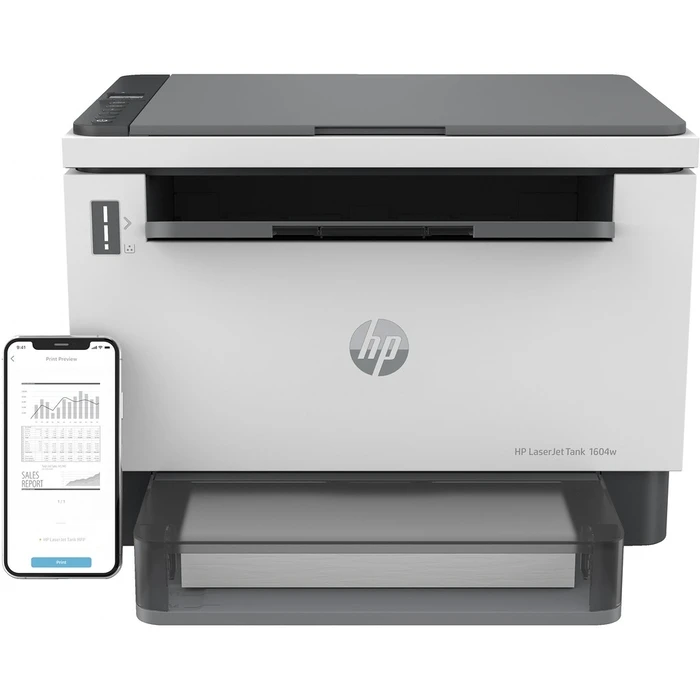 Πολυμηχάνημα HP LaserJet Tank 1604w S/W-Laser 3in1 A4 Wifi Bluetooth-LE