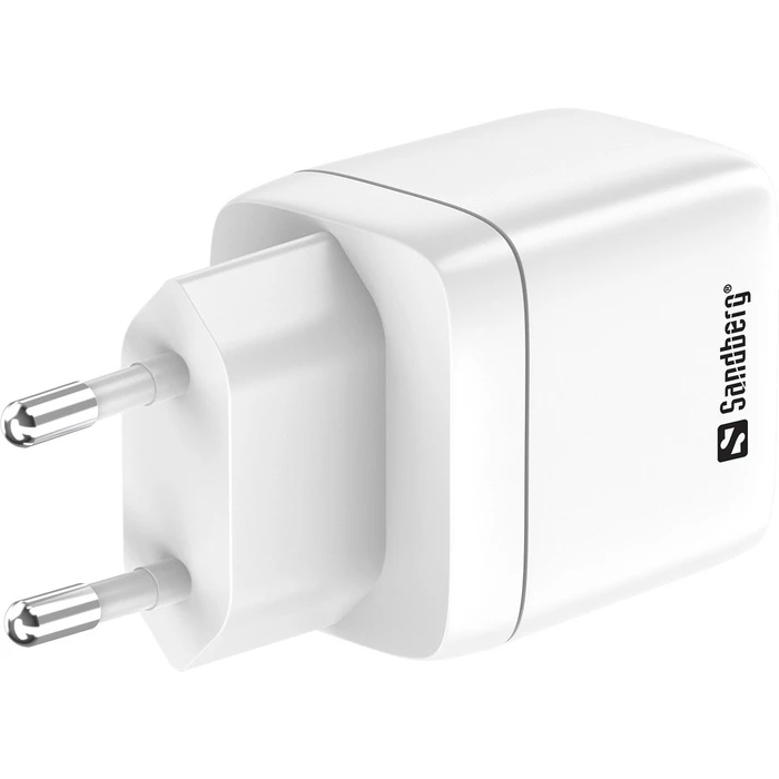 Φορτιστής Πρίζας Sandberg 441-52 35W 2-Port USB-C/USB-A White