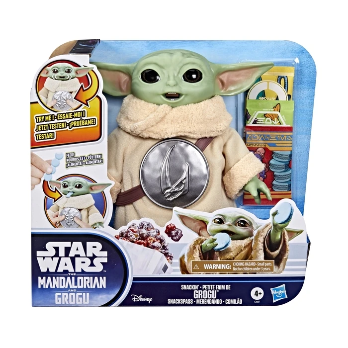 Hasbro Star Wars Snackin' Grogu Action Figure, 25 cm (G3087)