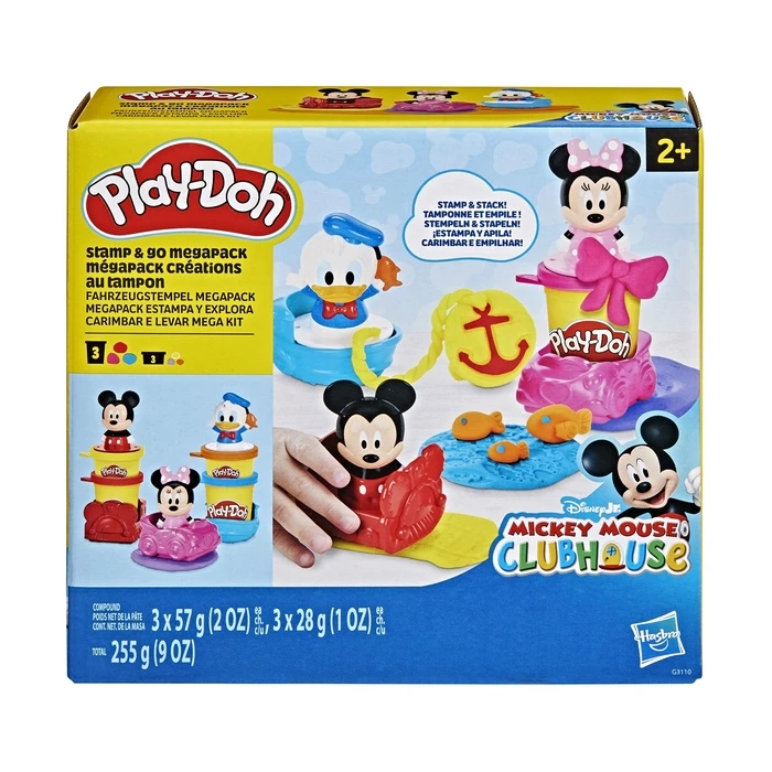 Hasbro Πλαστελίνη - Παιχνίδι Stamp Go για 3+ Ετών G3110