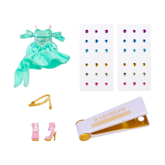 MGA Rainbow High: Be Dazzling - Fashion Doll Celine Turquoise (Teal)