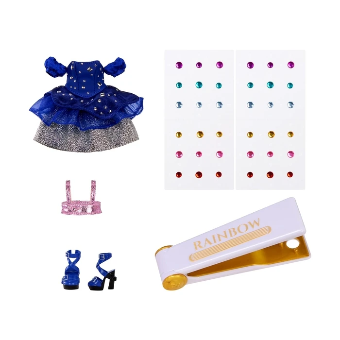 MGA Rainbow High: Be Dazzling - Genevieve Bleue Fashion Doll 28 cm (Blue)