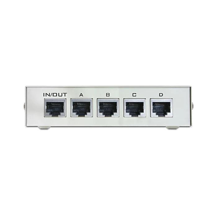 Network Switch Delock 4 Port RJ45 manuell
