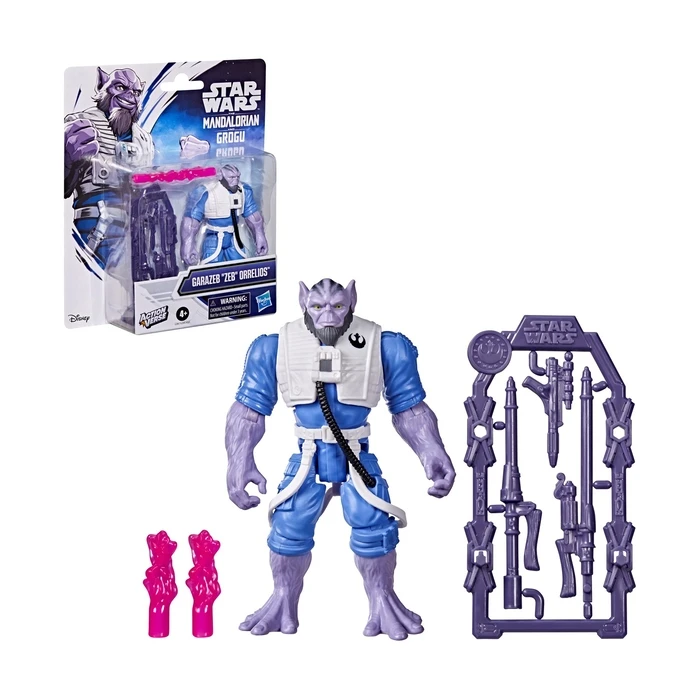 Hasbro Disney Action Verse - Star Wars: Ο Μανταλοριανός & Grogu / Garazeb "Zeb" Orrelios (Φιγούρα Δράσης, G2867)
