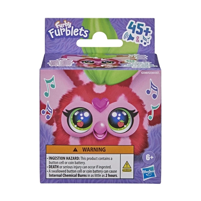 Hasbro Plush Furby Furblet Foodie Ber-Ree 45 cm (6+ years)