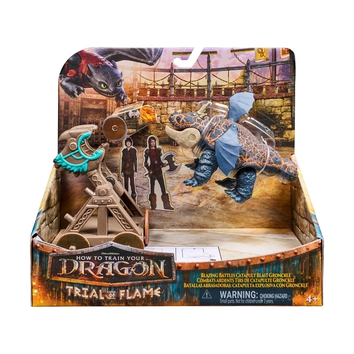 Spin Master Παιχνίδι Σετ Παιχνιδιών How to Train Your Dragon Trial of Flame Blazing Battles Toothless Cannon Blast