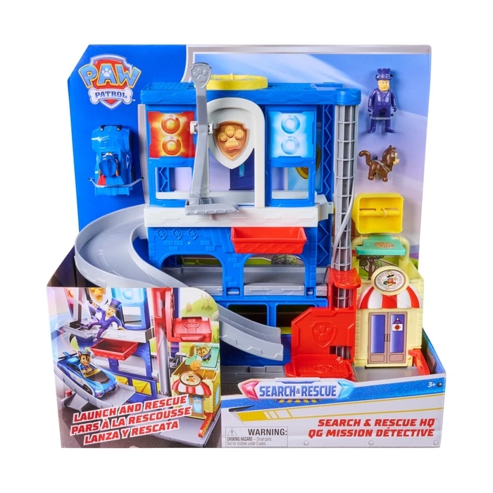 Spin Master Παιχνίδι Σετ Αστυνομικό Τμήμα Paw Patrol Search and Rescue HQ