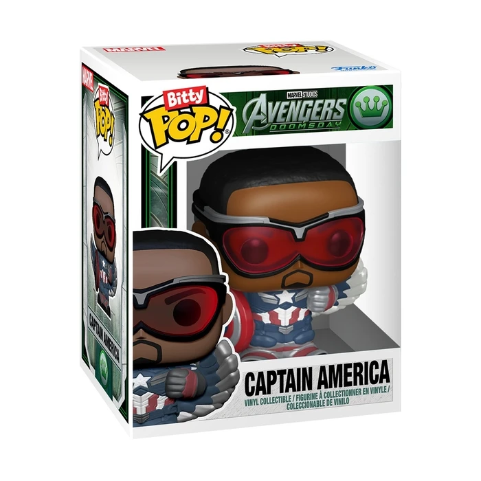 Funko Bitty Pop! 4-Pack: Avengers Doomsday - Yelena, Captain America, Johnny Storm, Gambit Vinyl Figures
