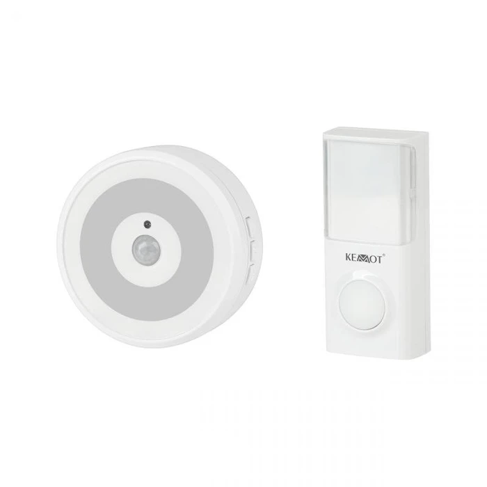 Ασύρματο Κουδούνι Kemot με νυχτερινή λειτουργία IP44