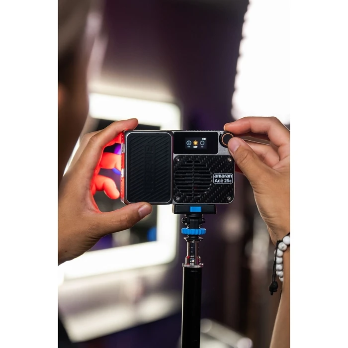 Amaran Ace 25c Silver RGBWW LED Video/Studio Light
