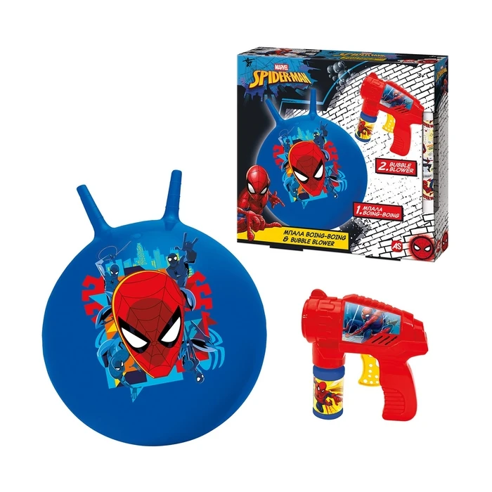 AS Candle Boing & Bubble Gun Spider-Man