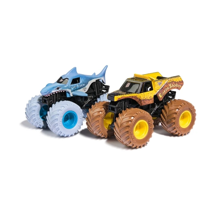 Monster Jam Spin Master ThunderROARus vs Velociraptor 2 Pack Vehicle