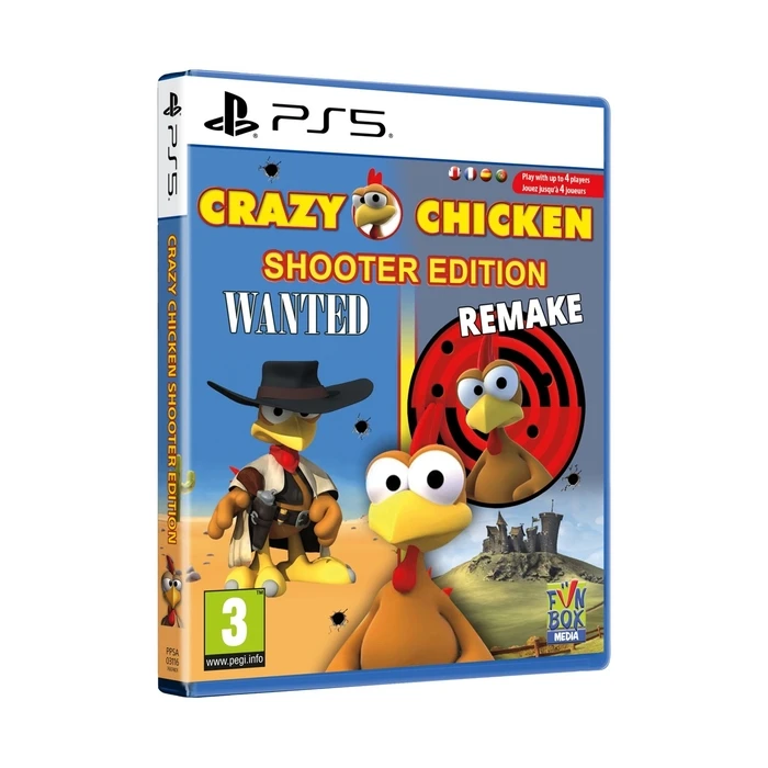 Crazy Chicken Shooter Edition PS5 Game - Funbox Media