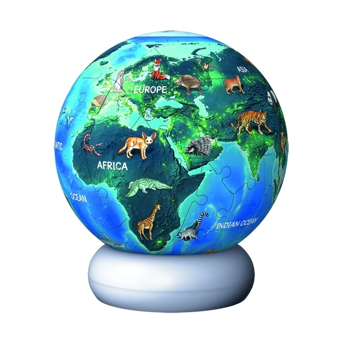 Ravensburger 3D Puzzle Φωτιστικό Υδρόγειος