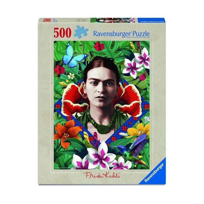 Ravensburger Παζλ Frida Kahlo Blooming Fantasy 500 τεμάχια