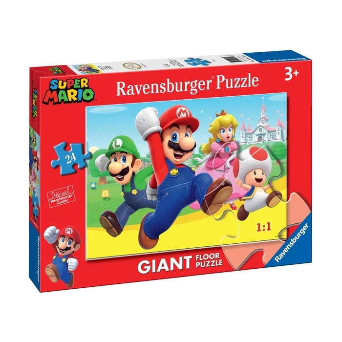 Children's Jigsaw Puzzle Ravensburger Super Mario Giant Floor Puzzle 24pc