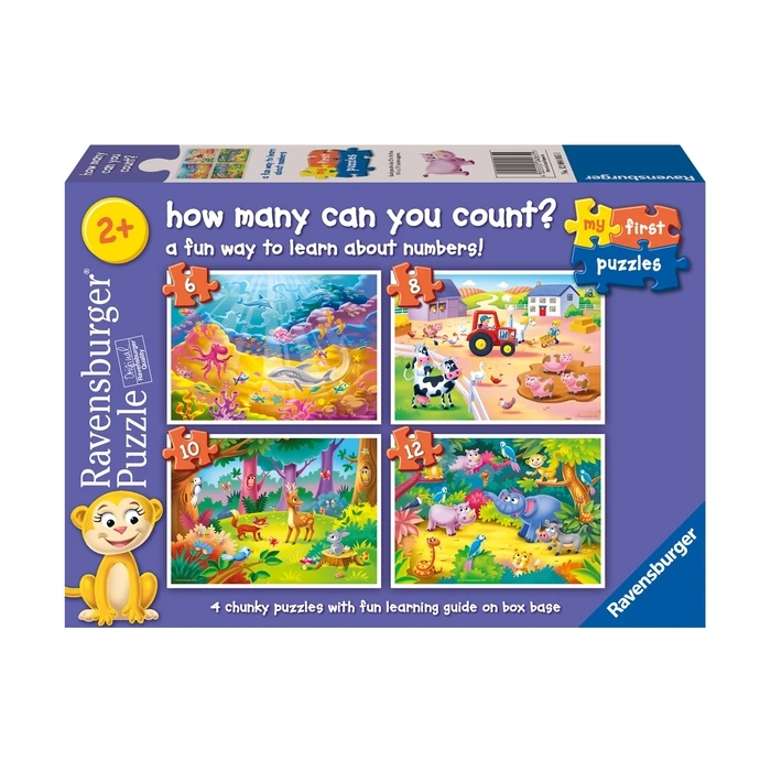 Ravensburger Παιδικό Παζλ My First Puzzles How Many Can You Count