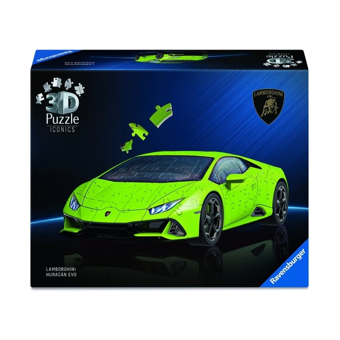 Ravensburger 3D Puzzle Iconics Lamborghini Huracan Evo 108 Pieces