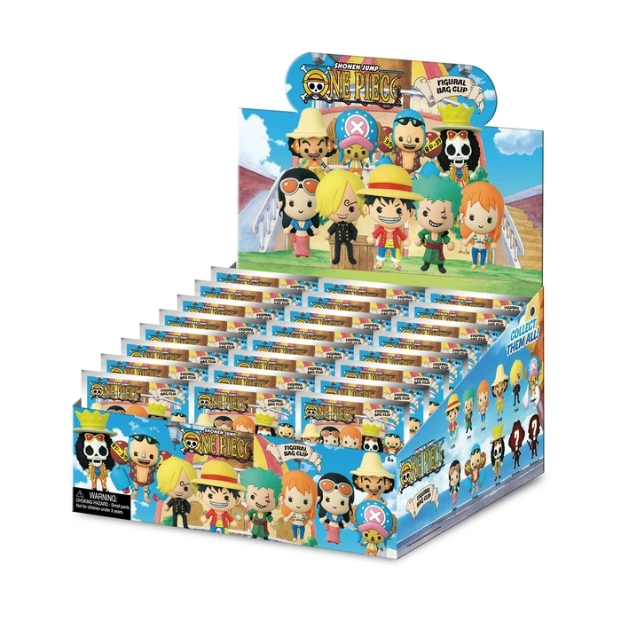 Φιγούρα - μπρελόκ Monogram: One Piece (Series1) 3D Foam Bag Clips Figures (70105)