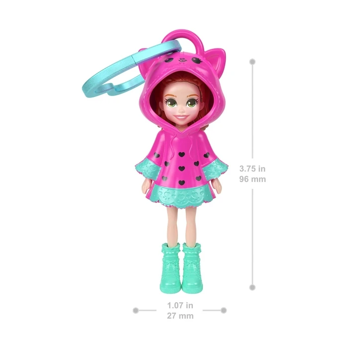 Mattel Polly Pocket Μικροκούκλα Purple Banana Doll
