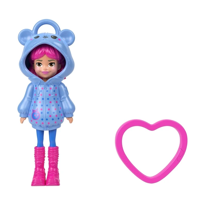 Mattel Polly Pocket Μικροκούκλα Purple Banana Doll