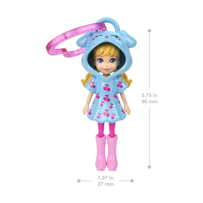 Mattel Polly Pocket Μικροκούκλα Purple Banana Doll