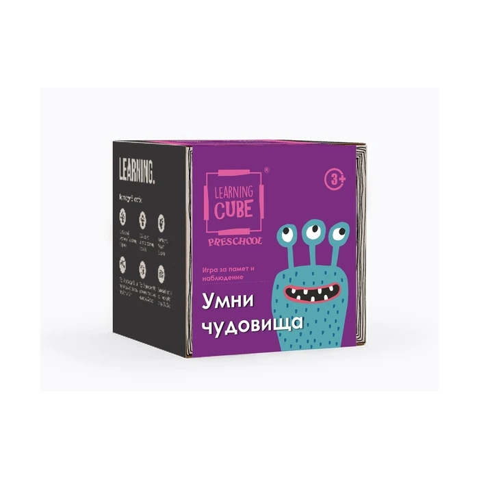 Κύβος Δραστηριοτήτων - Clever Monsters (K-Toyz)