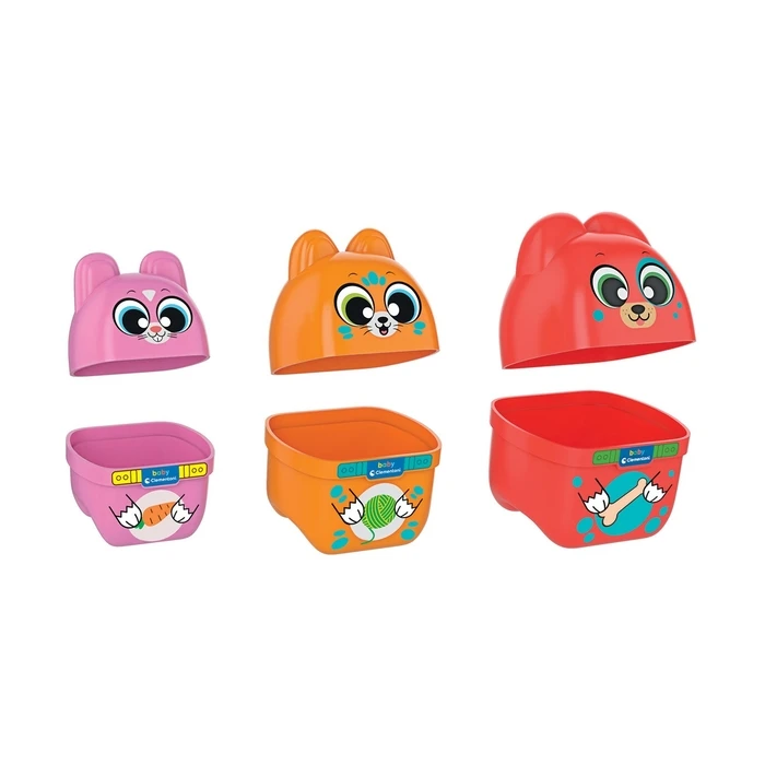 Baby Clementoni "What's Inside?" Stacking Toy for 18+ Months - 1000-17606