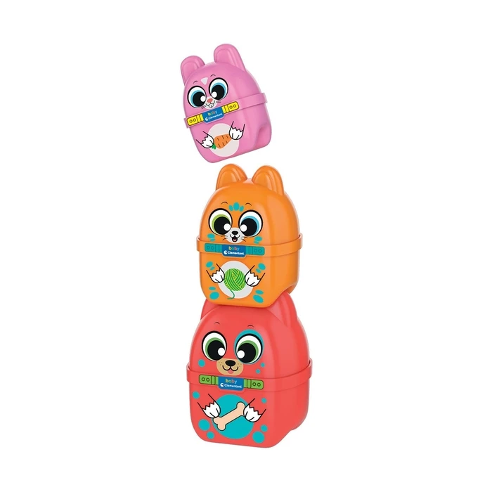 Baby Clementoni "What's Inside?" Stacking Toy for 18+ Months - 1000-17606