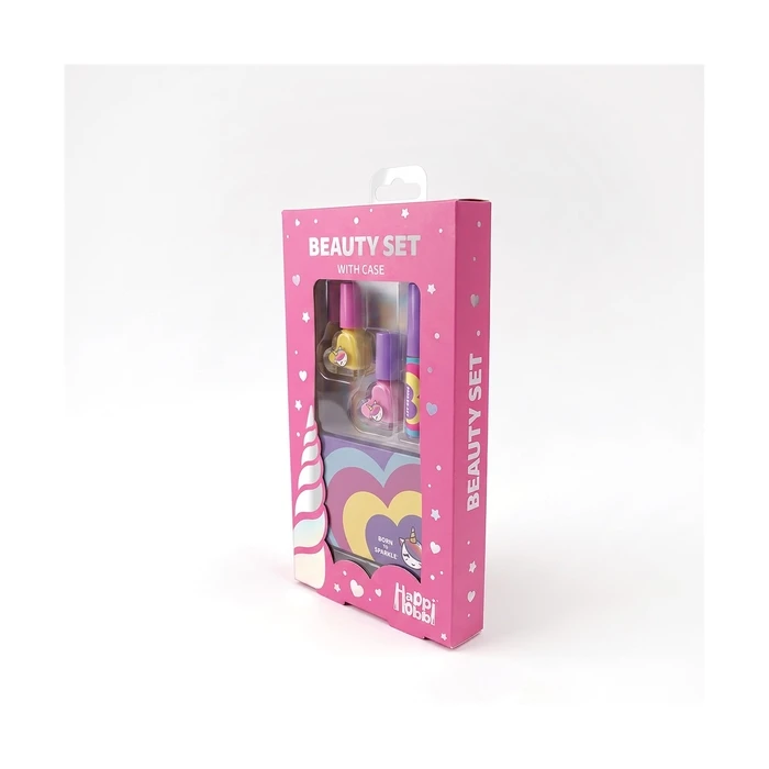 HappiHobbi Sparkle Beauty Case Set (AS COMPANY)