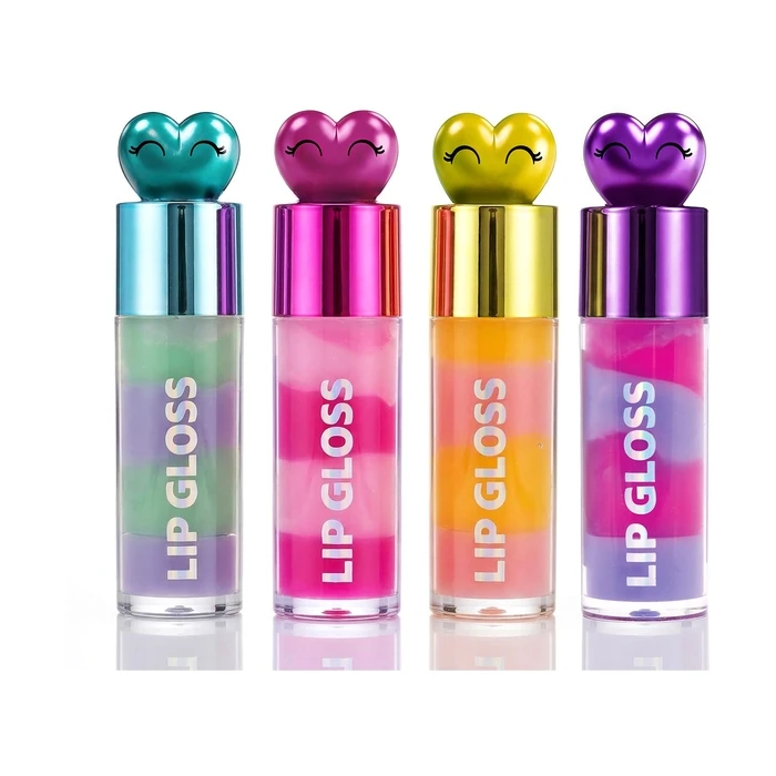HappiHobbi Sparkle Lip Gloss with Glitter (AS COMPANY)