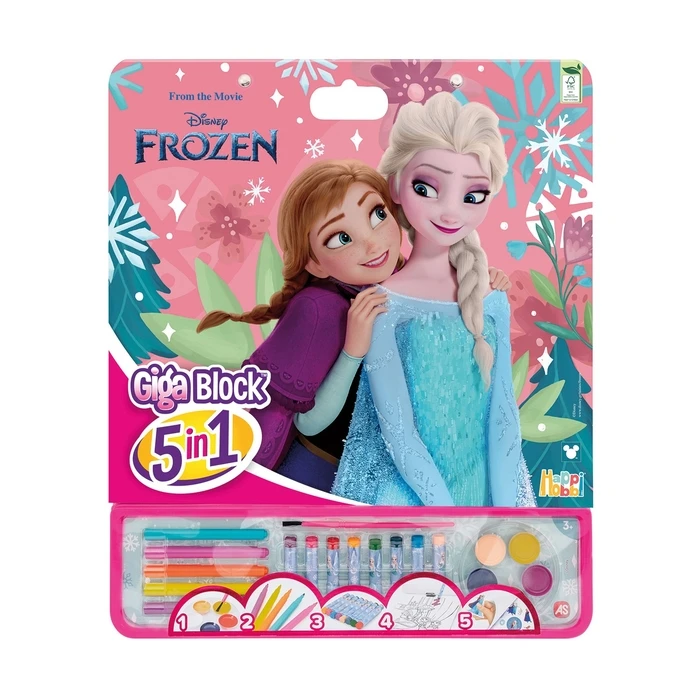 AS Frozen Σετ Ζωγραφικής 5 σε 1 (1023-62759)