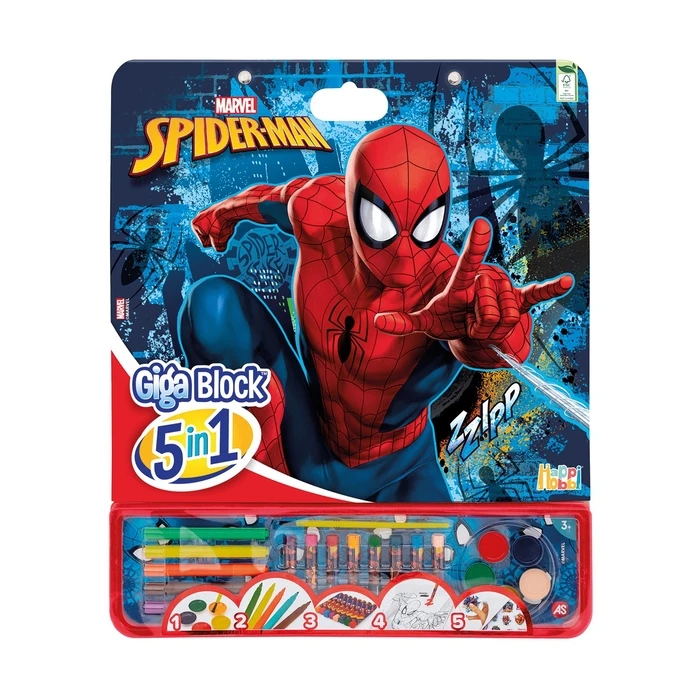 Spiderman Σετ Ζωγραφικής