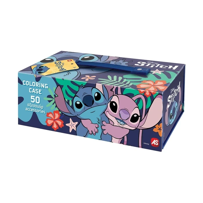 AS Σετ Ζωγραφικής σε Βαλιτσάκι 26.6x13cm - Lilo & Stitch